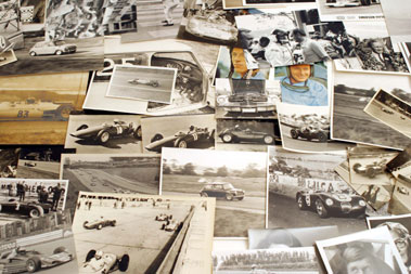Lot 601 - Black & White Motor Racing Photographs