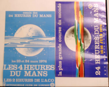Lot 703 - Two '24 Heures Du Mans' Race Posters