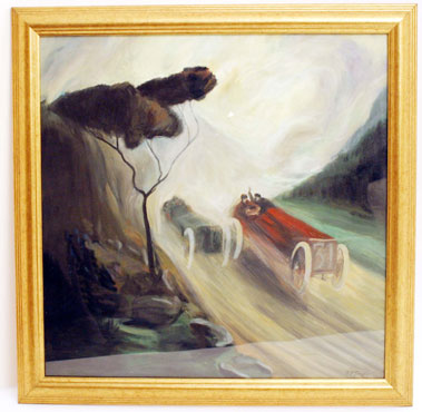 Lot 508 - 'Passing Place' Original Artwork by B.D.Taylor