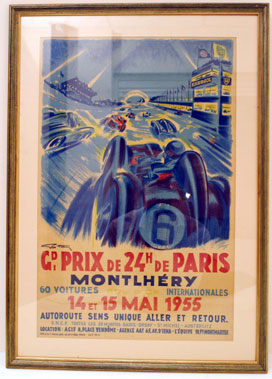 Lot 500 - 1955 Bol D'or 'Montlhery' Original Race Poster