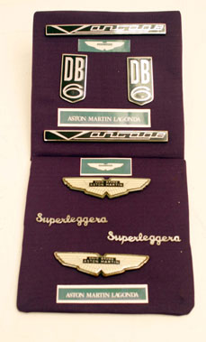 Lot 323 - Original Aston Martin DB6 Badge Set