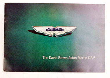 Lot 100 - Aston Martin DB5 Sales Brochure