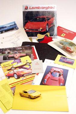 Lot 111 - Assorted Italian Car Literature