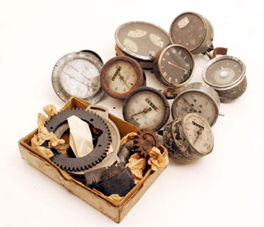 Lot 342 - Assorted Early Instrumentation, Gauges & Car Clocks