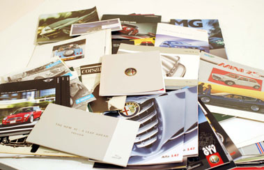 Lot 114 - Quantity of Assorted Sales Brochures