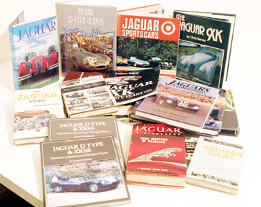 Lot 124 - Quantity of Jaguar Books