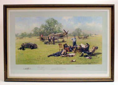Lot 412 - 'At Readiness - Summer of '40' Limited Edition Print by David Shepherd