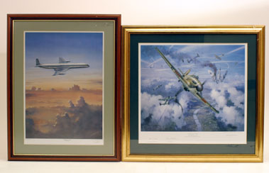 Lot 414 - Four Aeronautical Themed Prints