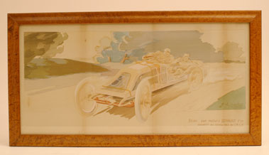 Lot 517 - Renault Artwork Print by E. Montaut