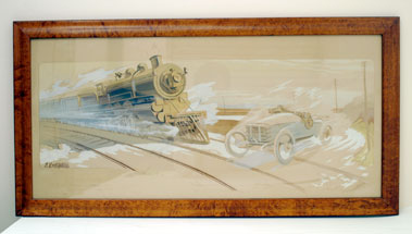 Lot 525 - 'Coupe Vanderbilt' Artwork Print by E. Montaut