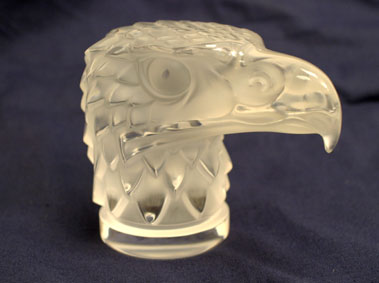 Lot 300 - Lalique 'Tete D'Aigle' Glass Accessory Mascot