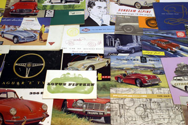 Lot 105 - Quantity of Motorcar Sales Brochures