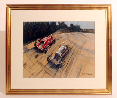 Lot 503 - 'Clash of Giants' Original Artwork by B.D.Taylor