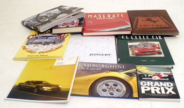 Lot 117 - 'Maserati Road Cars' by Crump & Nine Other Titles