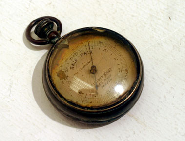 Lot 406 - Pocket Barometer by Elliott Brothers
