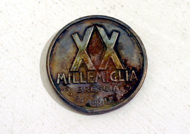 Lot 209 - 1953 Mille Miglia Finisher's Medal