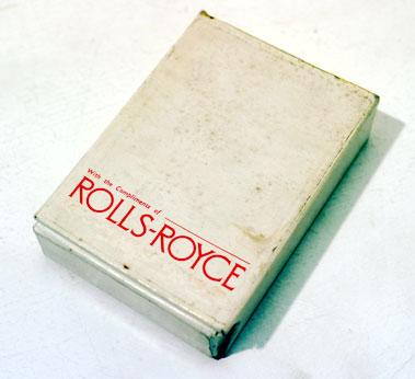 Lot 220 - Pre-War Rolls-Royce Playing Cards
