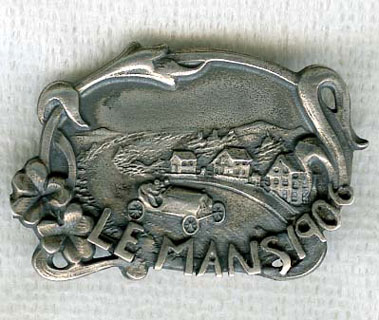 Lot 223 - 1906 French GP Souvenir Pin Badge