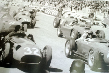 Lot 511 - Two Large Monaco GP Start Line Photographic Prints