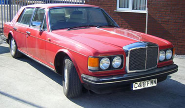 Lot 8 - 1985 Bentley Eight