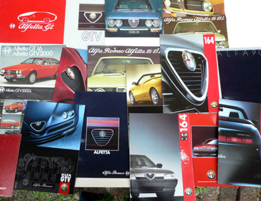 Lot 111 - Quantity of Alfa Romeo Sales Brochures