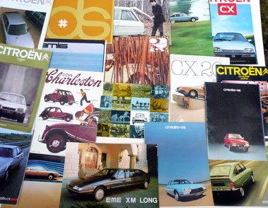 Lot 141 - Quantity of Citroen Sales Brochures