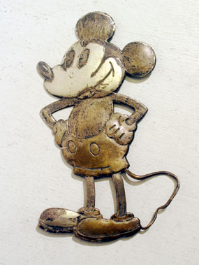 Lot 322 - Early Mickey Mouse Car Badge