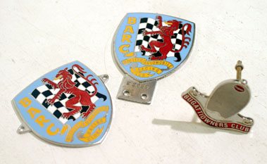 Lot 330 - Three Motorcar Badges