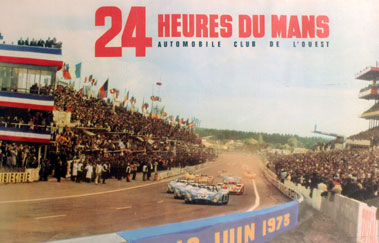 Lot 517 - Original 24 Heures De Mans Event Posters