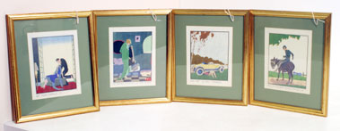 Lot 522 - Four Art-Deco Prints