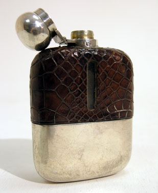 Lot 204 - Edwardian Era Travelling Pocket Flask