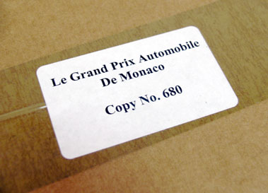 Lot 100 - History of the Monaco GP by Yves Naquin