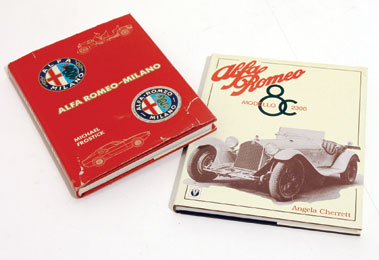 Lot 131 - Two Alfa Romeo Books