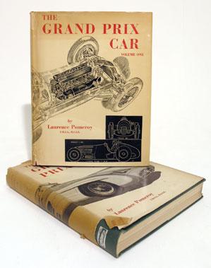 Lot 116 - The Grand Prix Car (Vol 1 + 2) by Laurence Pomeroy