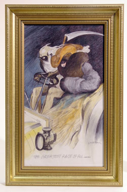 Lot 503 - 'The Greatest Race of All' Original Artwork by B.D. Taylor