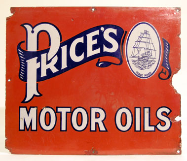 Lot 716 - Three Enamel Advertising Signs