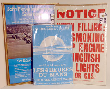 Lot 518 - Quantity of Race Event Posters