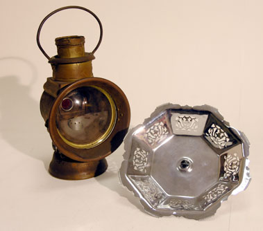 Lot 349 - An Early Lucas Lamp