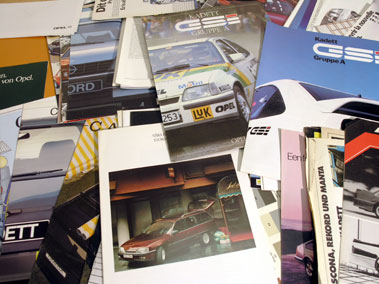 Lot 101 - Quantity of Vauxhall/Opel Sales Brochures
