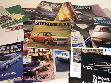 Lot 110 - Quantity of BL/Land Rover Sales Brochures