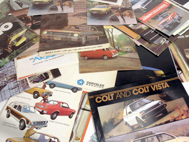 Lot 112 - Quantity of Dodge Sales Brochures