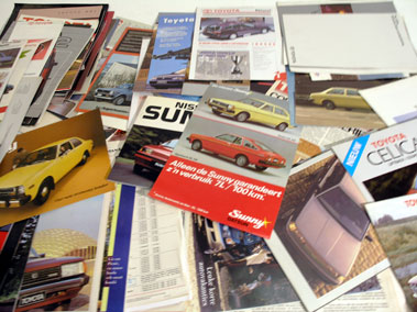 Lot 129 - Quantity of Japanese Sales Brochures