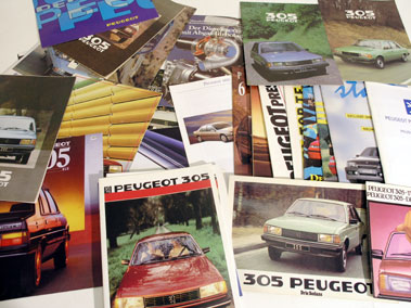 Lot 147 - Quantity of Peugeot Sales Brochures