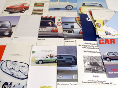 Lot 154 - Quantity of Volkswagen Sales Brochures