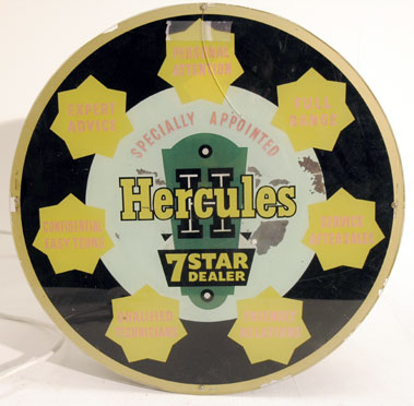 Lot 428 - Hercules Cycles Showroom Lightbox