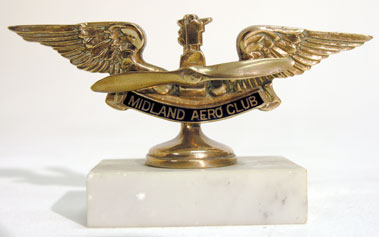 Lot 364 - Midland Fling Club Car Mascot/Badge