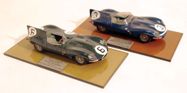 Lot 208 - Two Jaguar D-Type Models