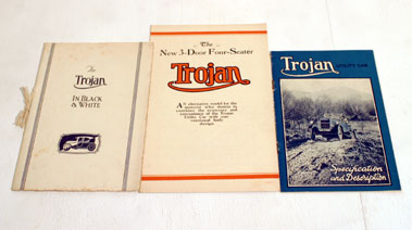 Lot 117 - Three Pre-War Trojan Sales Brochures