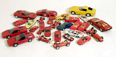 Lot 215 - Quantity of Unboxed Ferrari Models