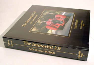 Lot 106 - 'The Immortal 2.9 Alfa Romeo 8C 2900' by Simon Moore